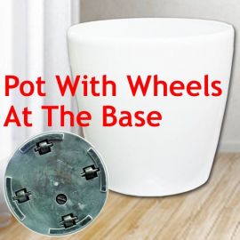 Add-On hydroponic Planter Pot with wheels 45cm Diameter
